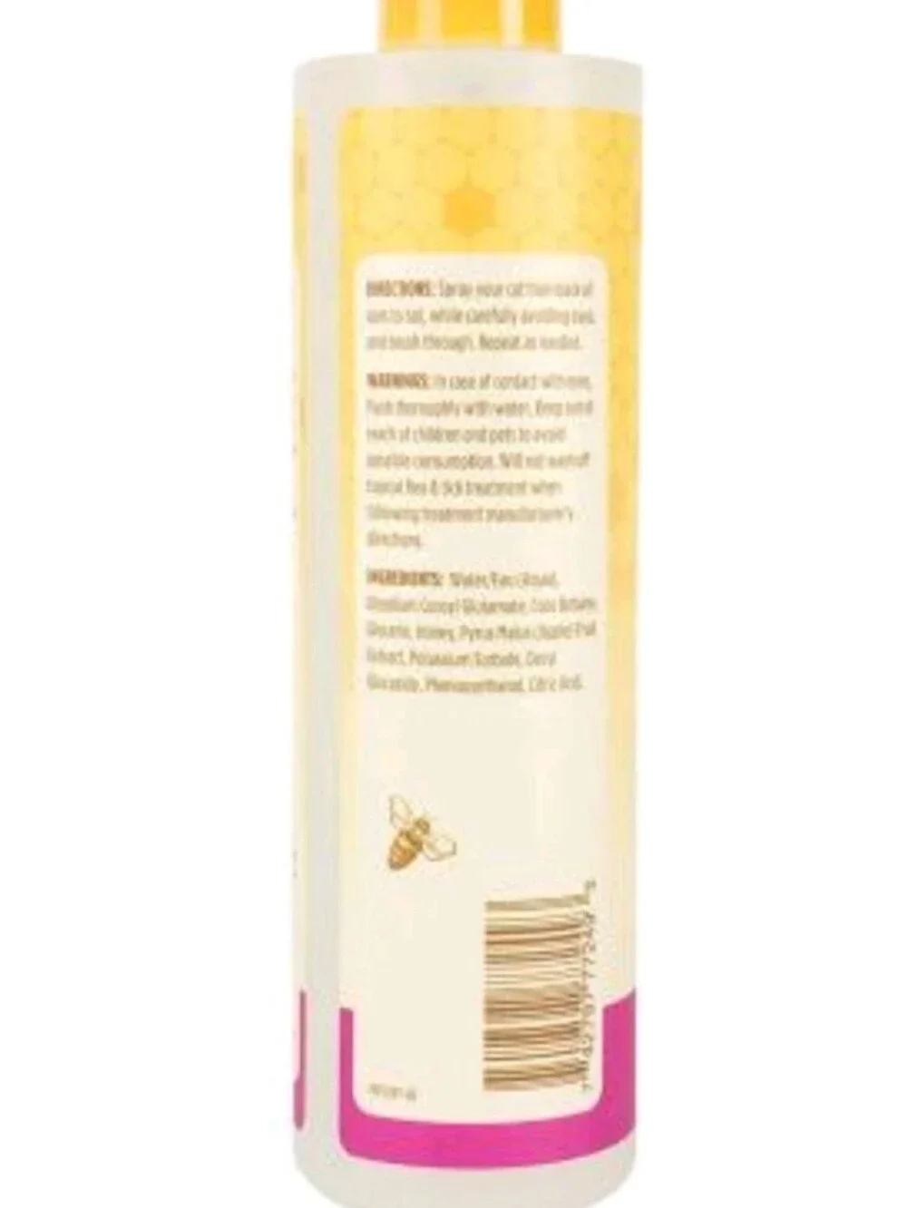 *NEW*Burt's Bees Natural Waterless Dry Shampoo For Cats With Apple & Honey 10 oz